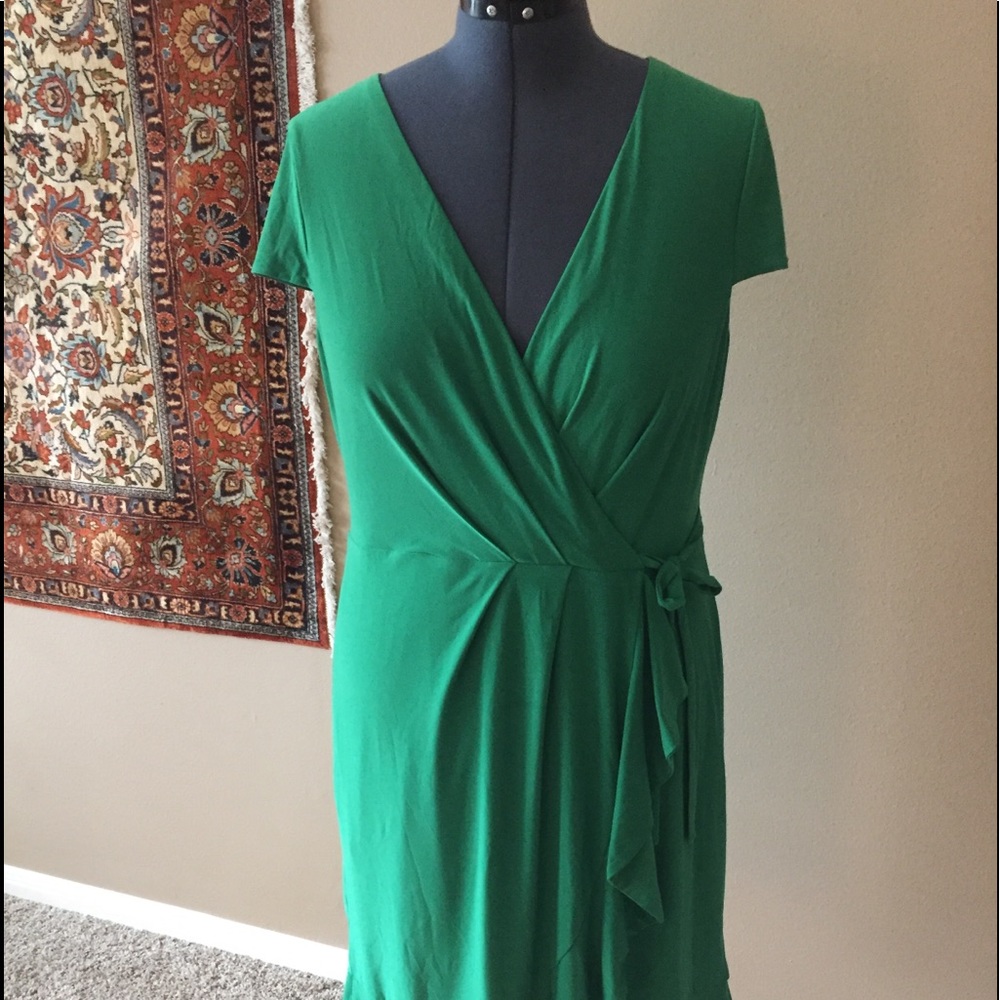 Green dress